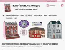 Tablet Screenshot of hbmonique.nl